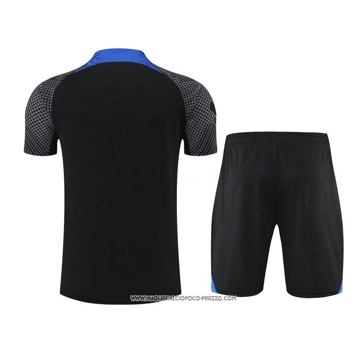 Tuta da Track
 Paris Saint-Germain 22-23 Manica Corta
 Nero
 e 
Blu
 - Pantaloncini
